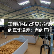 工程机械市场复苏背后的真实温差：有的厂排单到6月，有的还在吃老本