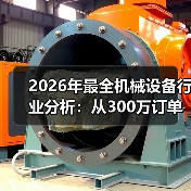 2026年最全机械设备行业分析：从300万订单黄了说起（图2）