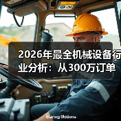 2026年最全机械设备行业分析：从300万订单黄了说起（图4）