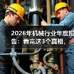 2026年机械行业年度报告：看完这3个真相，少走2年弯路（图3）