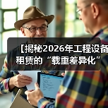 【揭秘2026年工程设备租赁的“载重差异化”策略——突破传统限制的必杀技】