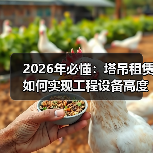 2026年必懂：塔吊租赁如何实现工程设备高度差异化竞争
