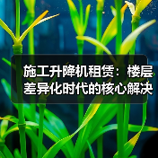 施工升降机租赁:楼层差异化时代的核心解决方案(图3) 施工升降机租赁:楼层差异化时代的核心解决方案(图3)