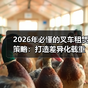2026年必懂的叉车租赁策略：打造差异化载重优势（图4）