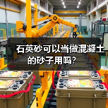 石英砂可以当做混凝土的砂子用吗？（图4）