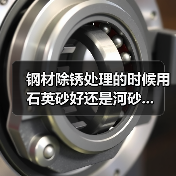 钢材除锈处理的时候用石英砂好还是河砂...（图4）