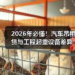 2026年必懂！汽车吊租赁与工程起重设备差异解析（图2）