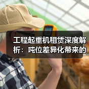 工程起重机租赁深度解析：吨位差异化带来的行业变革
