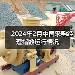 2024年2月中国采购经理指数运行情况