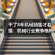 干了8年机械销售才看懂：机械行业竞争格局早就变天了（图1）