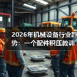 2026年机械设备行业趋势：一个配件积压教训换来的3个判断