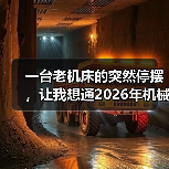 一台老机床的突然停摆，让我想通2026年机械设备行业前瞻（图1）