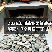 2026年制造业最新政策解读：3个月白干了才发现理解错了（图2）