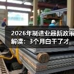 2026年制造业最新政策解读：3个月白干了才发现理解错了（图4）