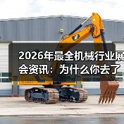 2026年最全机械行业展会资讯：为什么你去了也是白去？（图2）