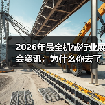2026年最全机械行业展会资讯：为什么你去了也是白去？