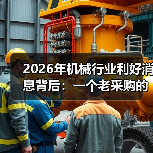 2026年机械行业利好消息背后：一个老采购的3次踩坑实录（图3）