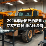 2026年最惨痛的教训：花3万块参加机械装备技术展会，连个客户都没加到（图4）