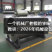 一个机械厂老板的惨痛教训：2026年机械设备行业前瞻
