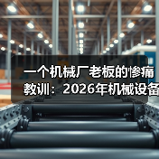 一个机械厂老板的惨痛教训：2026年机械设备行业前瞻（图3）
