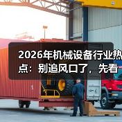 2026年机械设备行业热点：别追风口了，先看懂这三个反常信号（图2）
