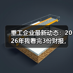 重工企业最新动态：2026年我看完3份财报，发现一个反常识的信号（图3）