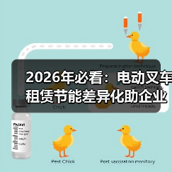 2026年必看：电动叉车租赁节能差异化助企业高效升级（图1）
