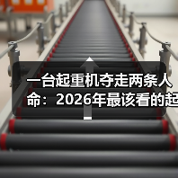 一台起重机夺走两条人命：2026年最该看的起重机械安全资讯（图4）