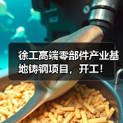 徐工高端零部件产业基地铸钢项目，开工！（图3）