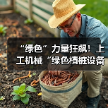“绿色”力量狂飙！上工机械“绿色植桩设备”护航超级工程！