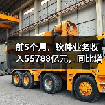 前5个月，软件业务收入55788亿元，同比增长11.2%（图4）